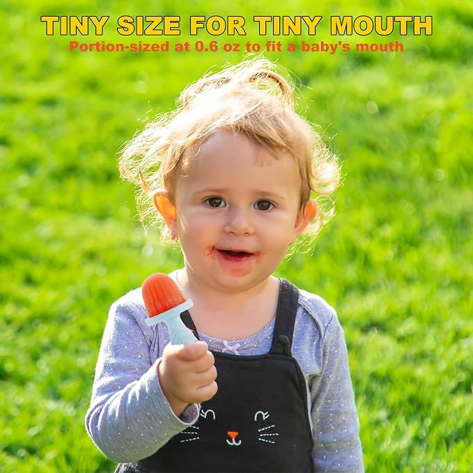 Toddler Popsicles Molds 1 Pack 6 Handle, BPA Free Silicone Baby Popsicles Molds - Image 3