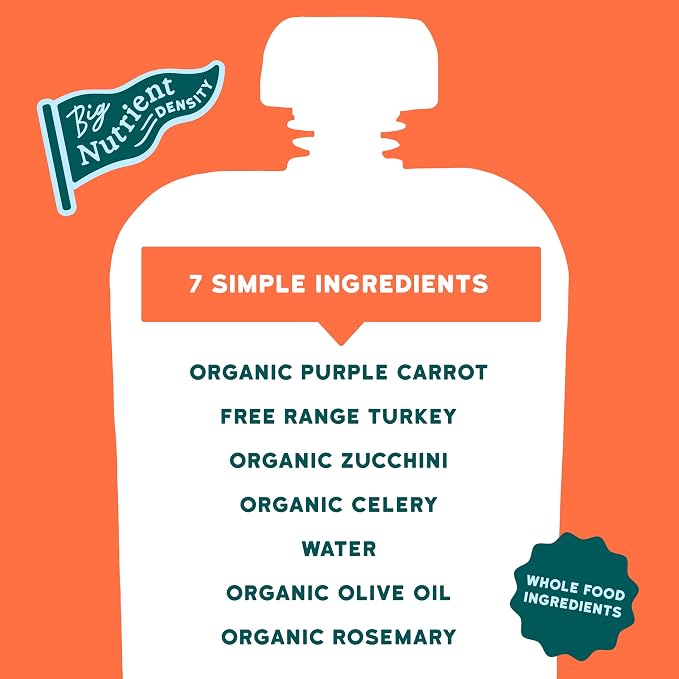 Serenity Kids 6+ Month Baby Food Puree Pouches - Image 3