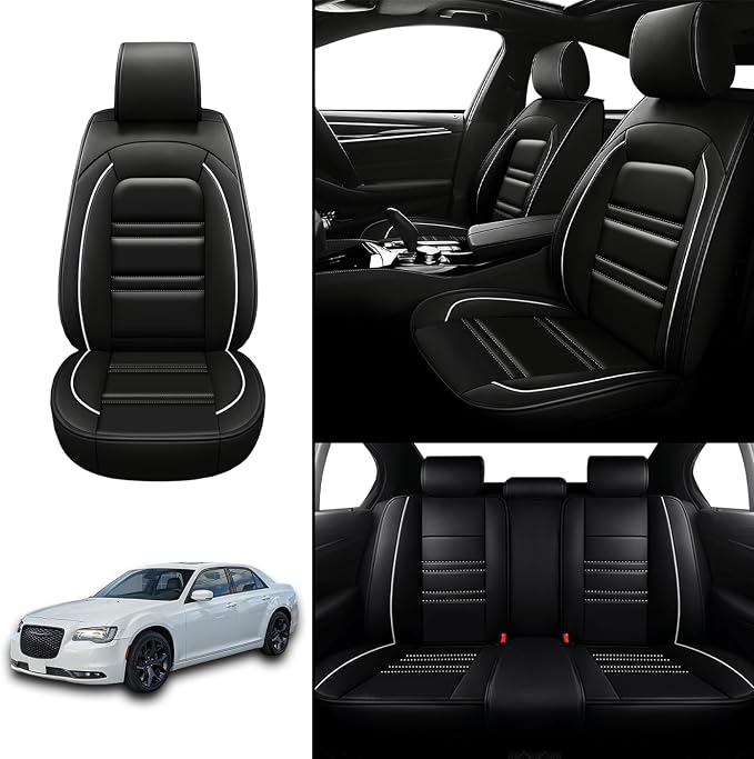 Seat Covers for Chrysler Car 300 2005-2023 | 5-Seats Leather Seat Covers - Image 2