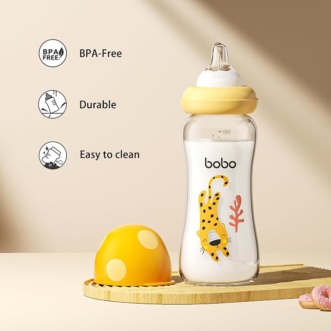 YOHKOH Natural Glass Baby Bottle - Image 6