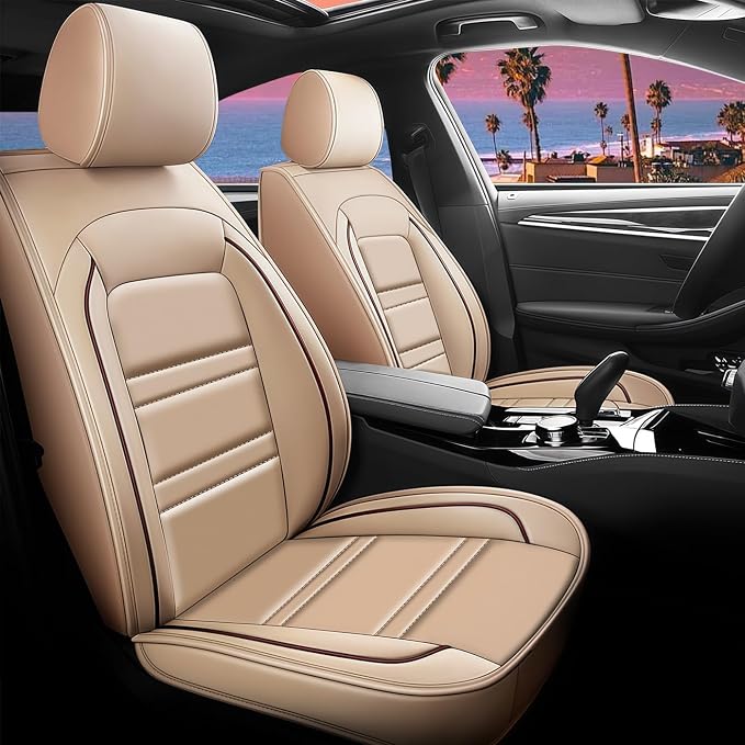 Seat Cover for Ford Transit 2014-2024 | Car Seat Covers Front Seats, Waterproof by PACKMACH