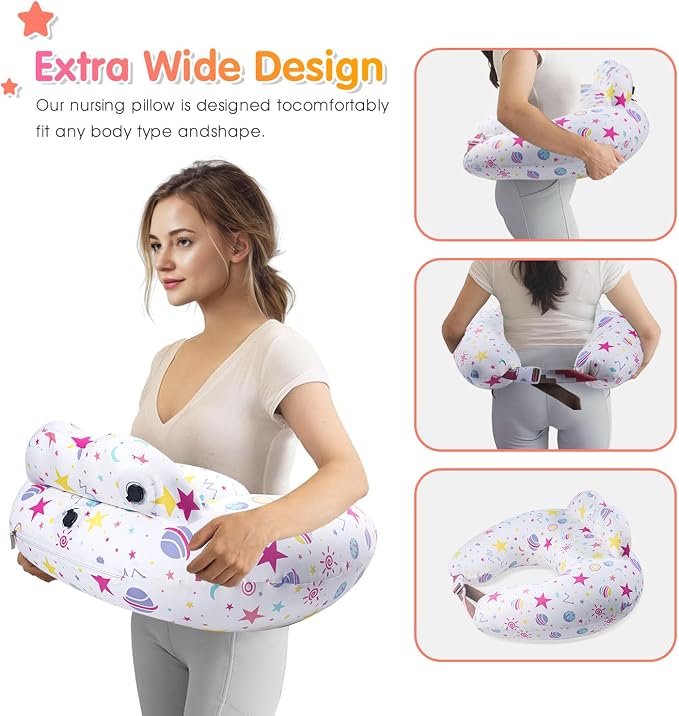 Inflatable Travel Nursing Pillow - Image 7