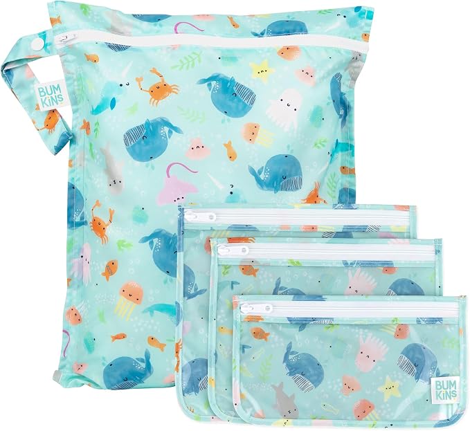 Bumkins - Waterproof Wet Bag & Clear Travel Bags - by Bumkins