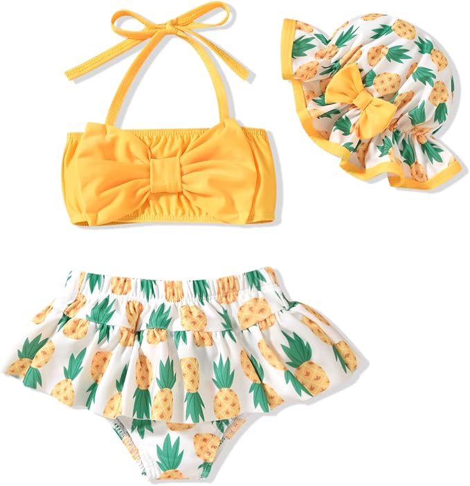 Aalizzwell Baby Girl 2-Piece Bikini Swimsuit by Aalizzwell