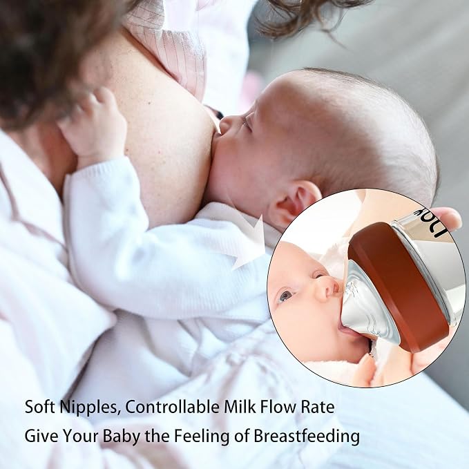Silicone Bottle Nipple, Anti Colic Nipples - Image 2