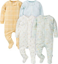 Gerber Baby Boys 4 Pack Sleep 'N Play Footie by Gerber