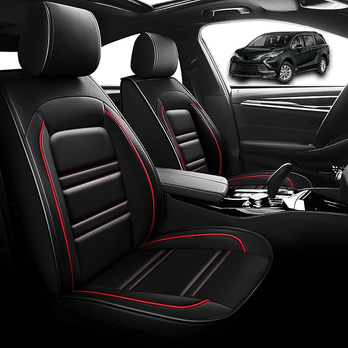 Seat Cover for Toyota Sienna 2004-2025 | Car Seat Covers Front Seats, - Image 2
