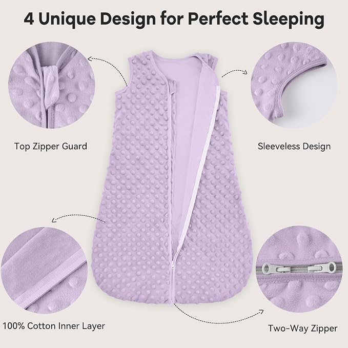 Fleece Baby Sleep Sack 6-12 Months - Image 3