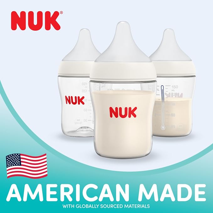 NUK Perfect Match 2-in-1 Natural and Anti-Colic 8oz Bottle - Image 2