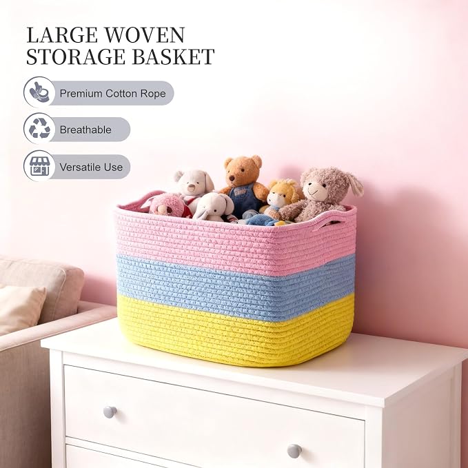 Hopegiver Storage Baskets for Organizing - Image 3