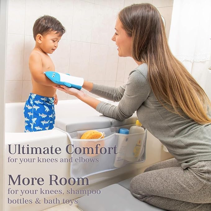 Premium Bath Kneeler, Baby Bath Kneeler and Elbow Rest Pad Set, Kneeling Pad - Image 5