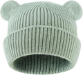 Bear Baby Beanie Knitted Baby Winter Hat Infant Toddler Boys Girls Beanie by MniJiza
