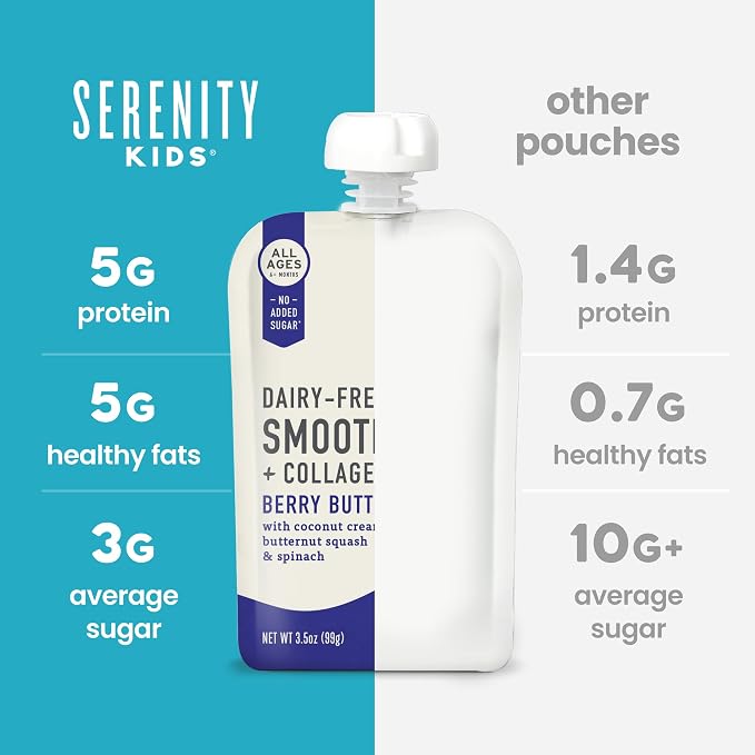 Serenity Kids 6+ Months Dairy Free Smoothie Baby Food - Image 7