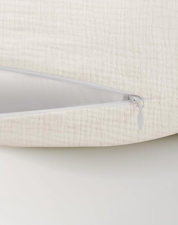 Nursing Pillow Covers, Muslin Nursing Cover - Image 5