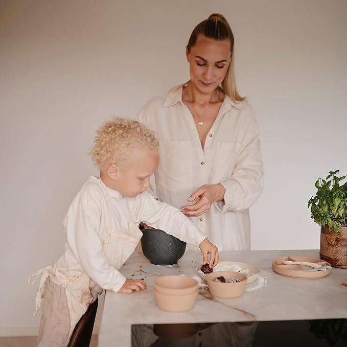 mushie Silicone Suction Bowl | BPA-Free Non-Slip Design - Image 4
