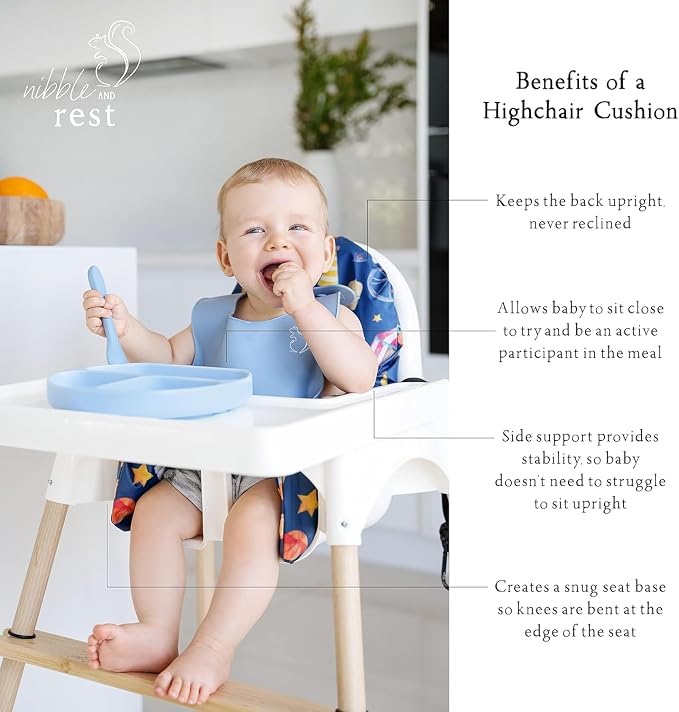 Nibble and Rest Highchair Insert Cover, Compatible - Image 6