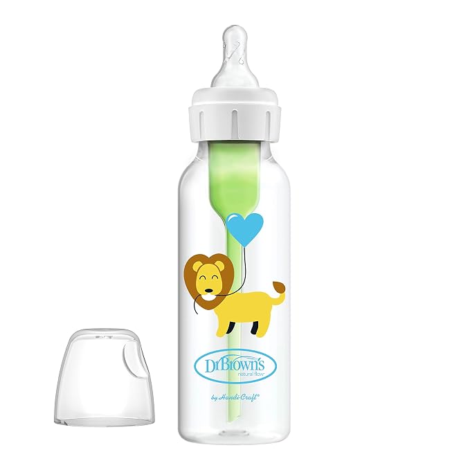 Dr. Brown’s Natural Flow® Anti-Colic Options+™ Narrow Baby Bottles 8 oz/250 mL - Image 7