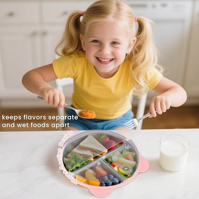 Stainless Steel Kids Plate - Image 5