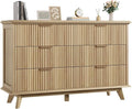 QUW Fluted Dresser for Bedroom by QUW
