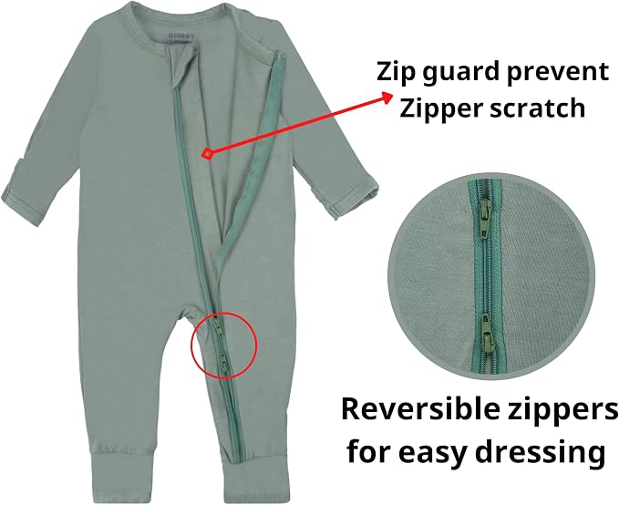 GUISBY Baby Pajamas with Mitten Cuffs - Image 5