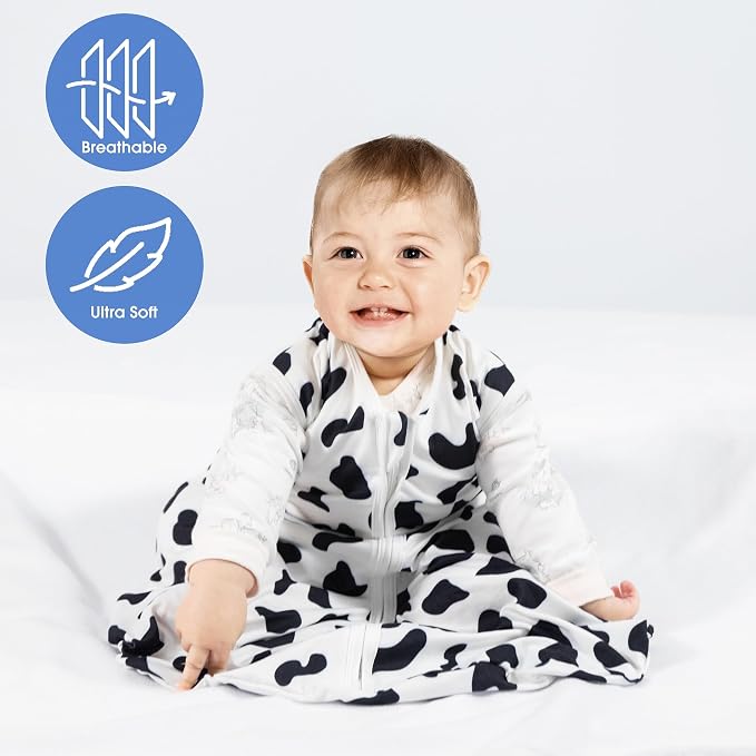 Baby Sleep Sack 6-12 Months Baby Wearable Blanket 100% Rayon Cotton 2-Way - Image 2