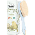 Wooden Baby Hair Brush by KeaBabies