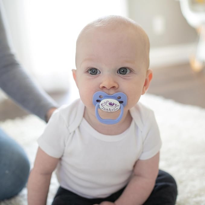 Dr. Brown's Advantage Glow-in-the-Dark Baby Pacifier, Fully Symmetrical Soother - Image 21