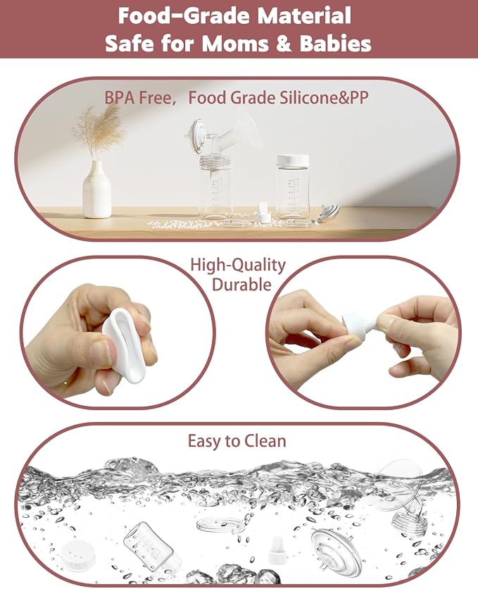 4packs 25mm Full Breast Replacement Pump Parts - Image 6