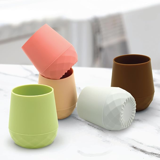 2 Pack Tiny Cup for 4+ Months | Silicone Baby Cups 6-12 Months, Infant Training - Image 5