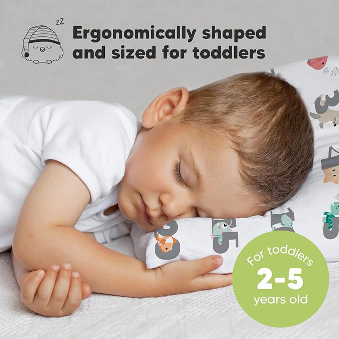 Toddler Pillow with Pillowcase - Image 2