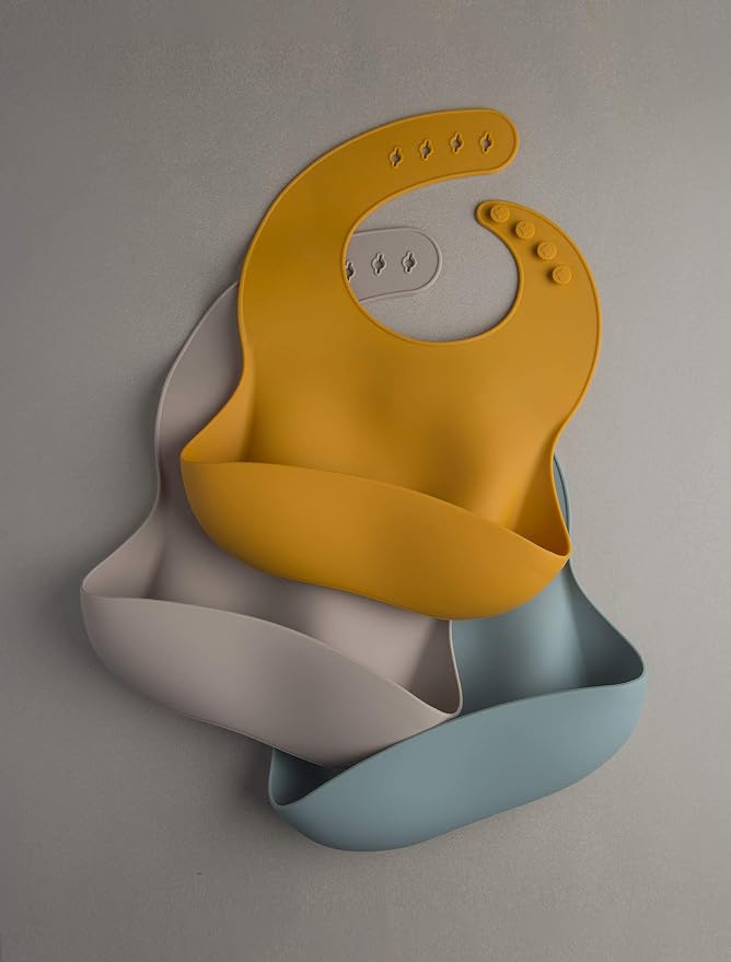 Loulou Lollipop Soft, Waterproof Silicone Feeding Bib - Image 8