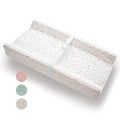 Organic Cotton Contoured Baby Changing Pad w/Waterproof Foam Mattress, Includes by Modera
