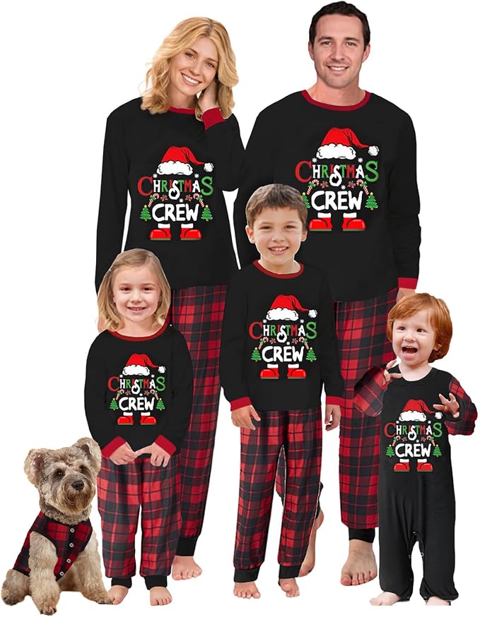 Awoscut Family Christmas Pajamas Matching Pajamas by Awoscut