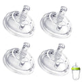 Sippy Straw Nipples for Comotomo Baby Bottles, Transition Straw Sippy Cup 100% by Unknown