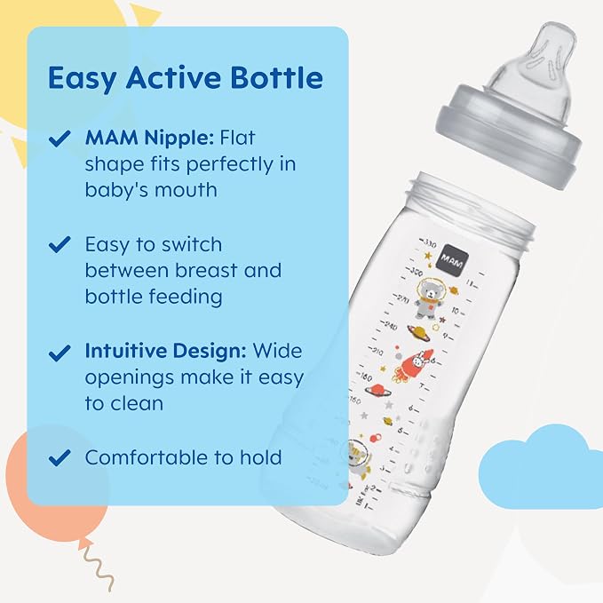 MAM Easy Active Baby Bottles 11 oz - Image 2