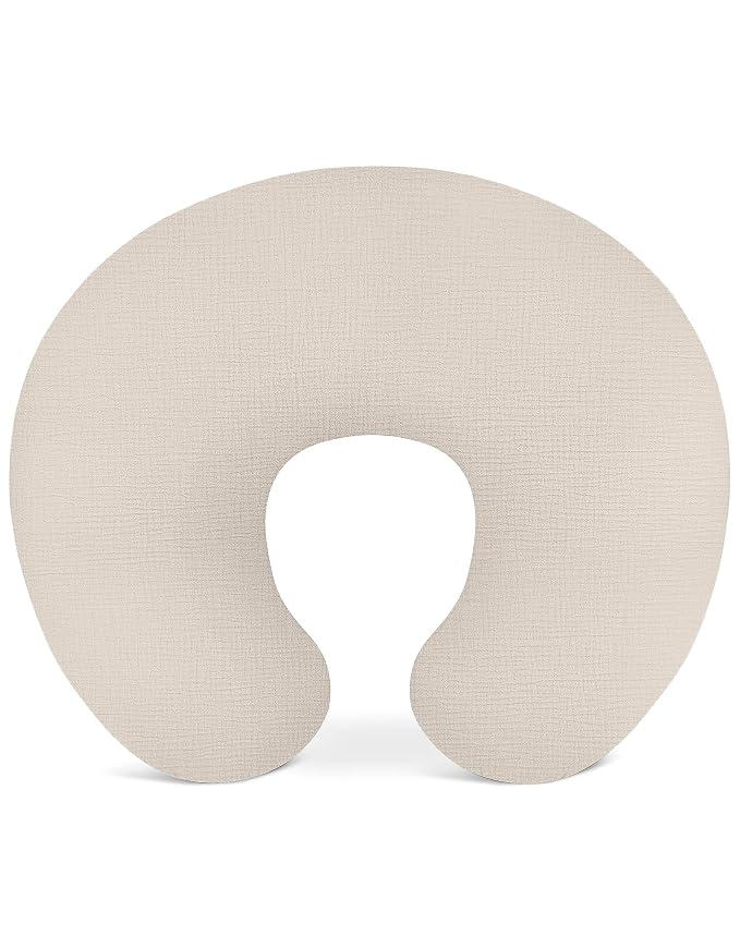 Nursing Pillow Covers, Muslin Nursing Cover by Wimist