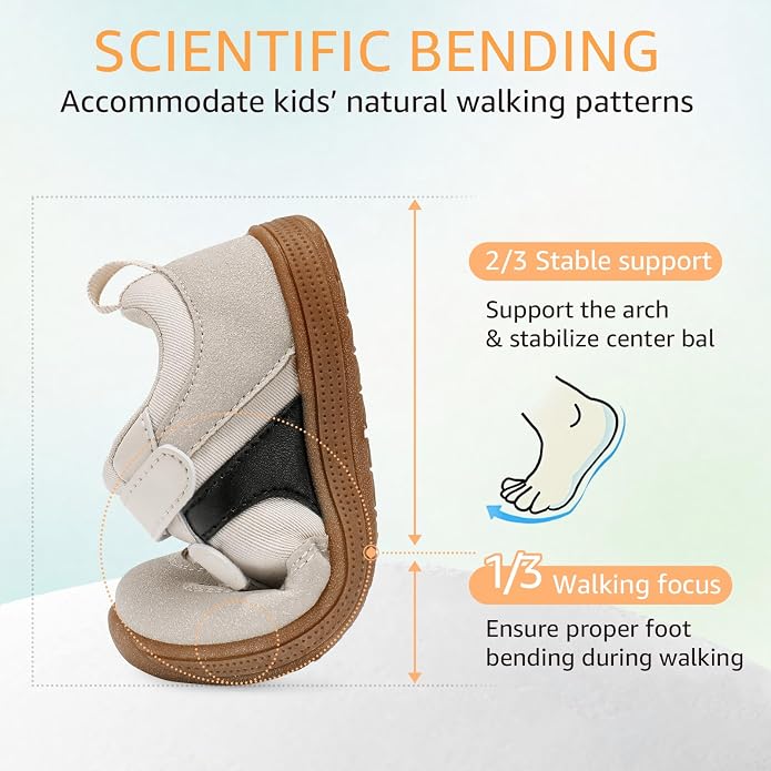 Toddler Wide Toe Box Barefoot Shoes Boys Girls Sneakers Zero Drop Kid Tennis - Image 5