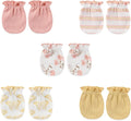 5 Pairs Baby Not Scratch Mittens 0-6 Months New Born Boy Girl Gloves Cute by falianni