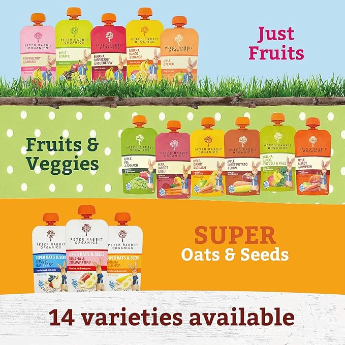 Pumpkin Tree Organics Super Oats & Seeds, Banana & Strawberry, 4 Ounce - Image 7