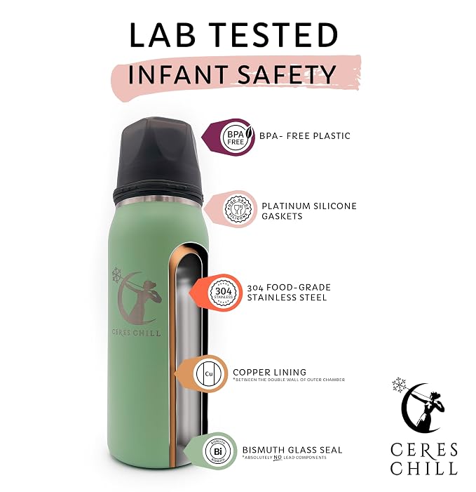 Ceres CHILL OG Breastmilk Chiller & Warmer – 12–34oz Portable Breast Milk Cooler - Image 3