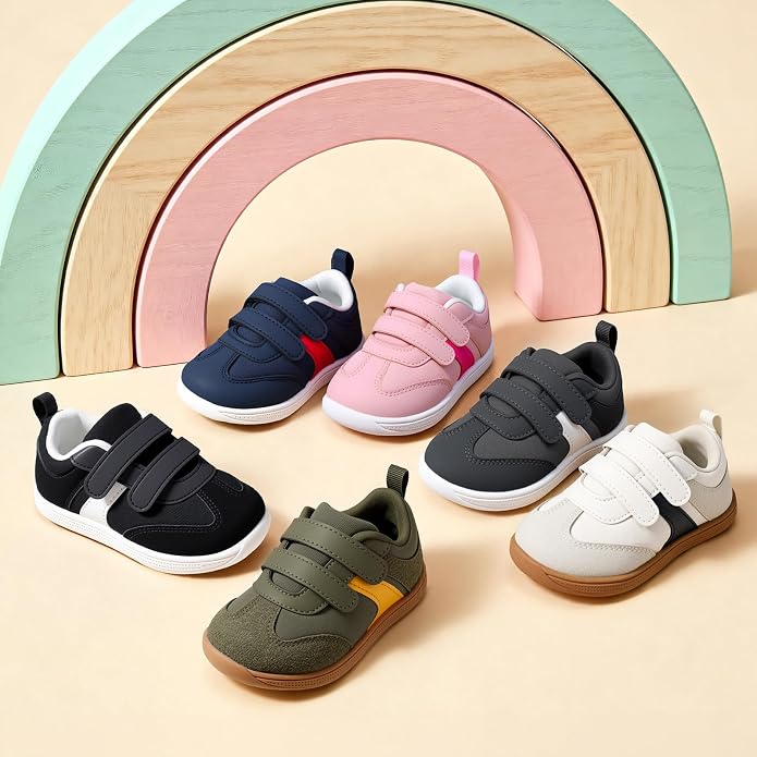 Toddler Wide Toe Box Barefoot Shoes Boys Girls Sneakers Zero Drop Kid Tennis - Image 8