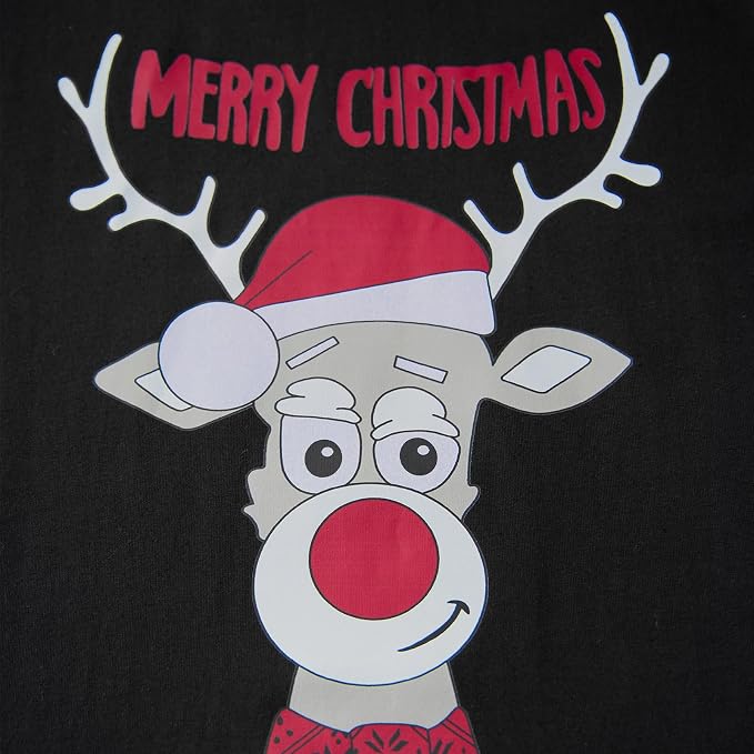 Awoscut Christmas Family Matching Pajamas Christmas Pjs Holiday Nightwear - Image 6