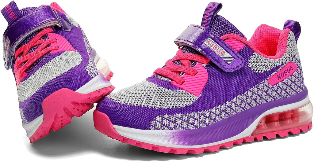 KUBUA Kids Sneakers for Boys Girls Running Tennis Shoes Lightweight Breathable - Image 9