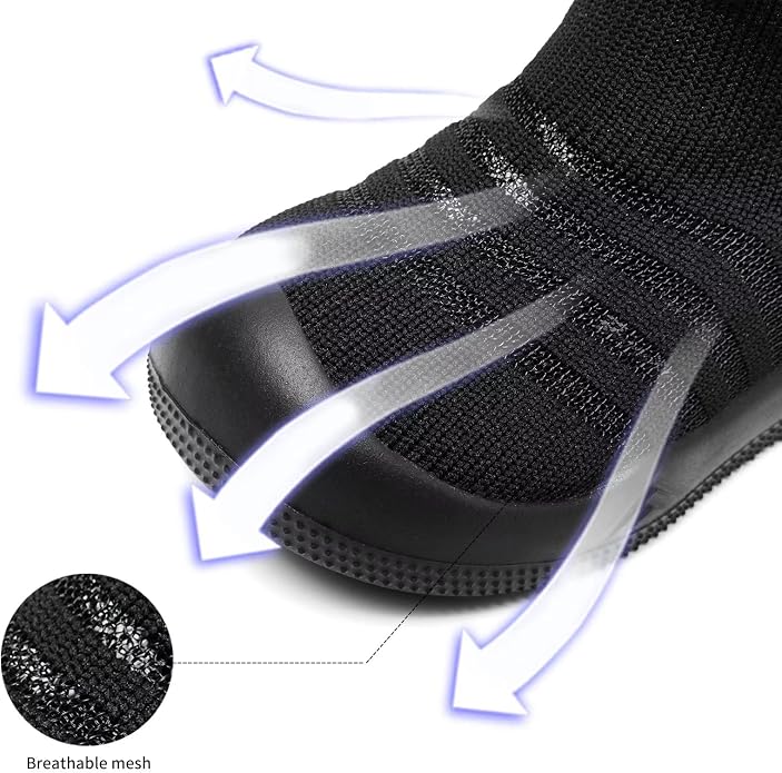 Eashi Baby Boy Girl Non-Skid Indoor Infant Walking Shoes Breathable Warm - Image 4