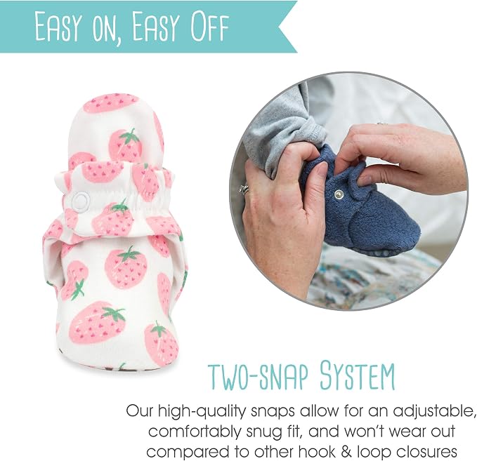 Zutano Organic Baby Booties Newborn Infant, Lost Baby Socks Solution, 18-24 - Image 7