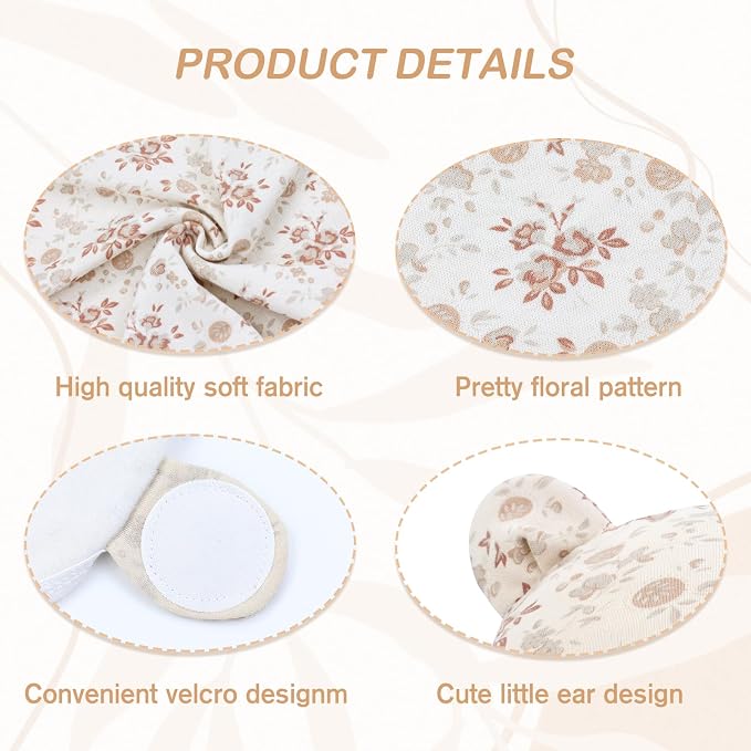 Cinaci 2 Pack Adjustable Soft Cotton Blend Newborn Baby Receiving Swaddle - Image 3
