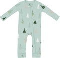 KYTE BABY Unisex Rayon Made From Bamboo Zippered Rompers 0-24 Months by KYTEBABY