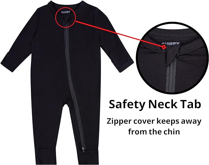 GUISBY Baby Pajamas with Mitten Cuffs - Image 2