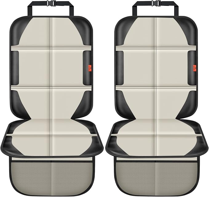 Car Seat Protector, 2 Pack Car Seat Protectors Baby Carseat Waterproof Durable - Image 2