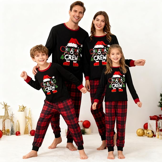 Awoscut Family Christmas Pajamas Matching Pajamas - Image 2